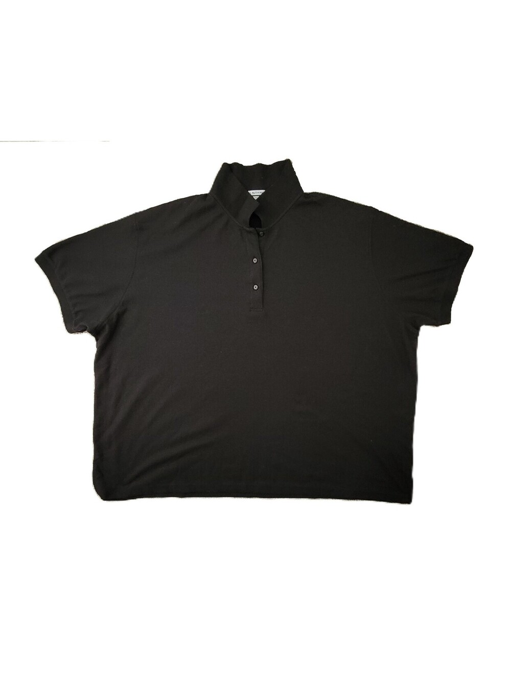 Port Authority Women’s 5XL Solid Black Short Sleeve Polo Shirt Cotton Blend
